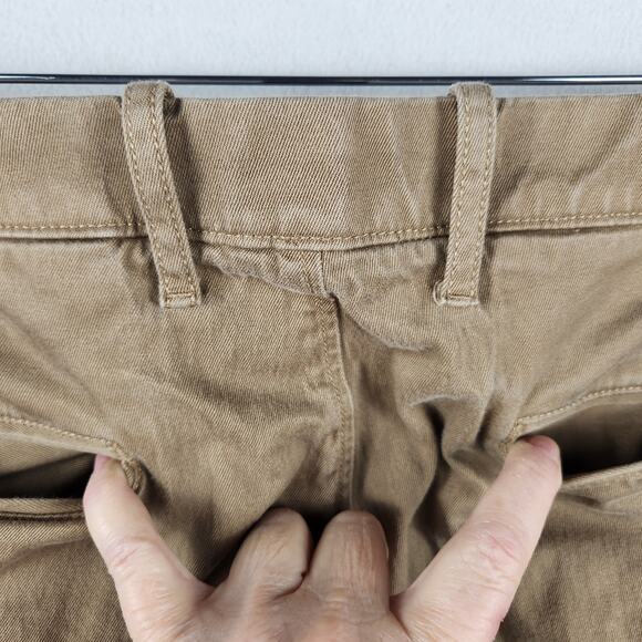 J. Crew Stretch Chino Pants Men’s 36x32 Tan Pockets 99% Cotton EUC - Picture 9 of 16